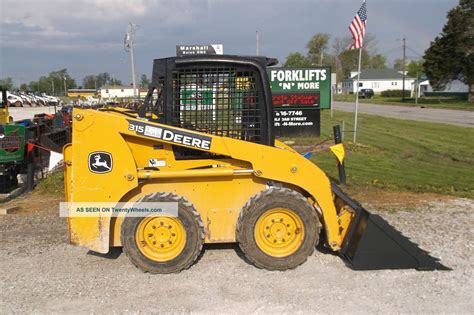 john deere 315 skid steer price|bobcat 315 specs.